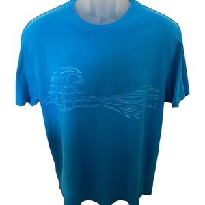 CRAZY SHIRTS Surf Waves Hawaiian Tee Shirt Men M Medium